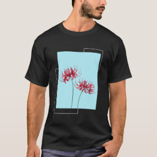 Red Spider Lily Lycoris Recoil Anime Fanart T-shirt