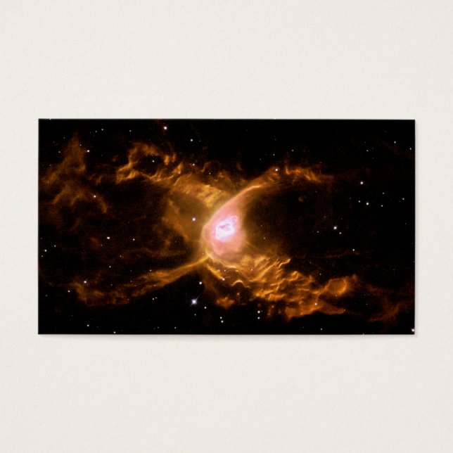 Red Spider Nebula Space Visitekaartje (Voorkant)