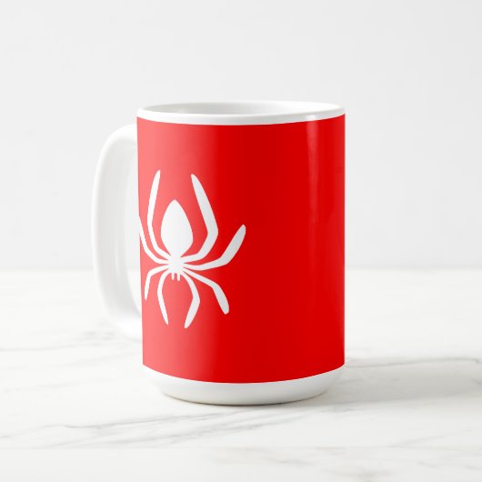 Red Spider Symbool Koffiemok (Voorkant links)