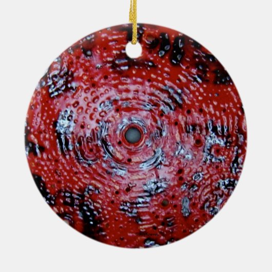 Red Spin Ornament (Achterkant)