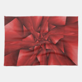 Red Spiral Arms Kitchen Towel Theedoek (Horizontaal)