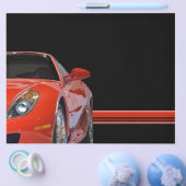 Red Sports Car Flyer (Enkel)