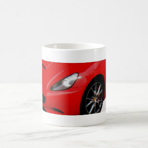 ~Red Sportscar~ MOK, AANGEPAST IT! Koffiemok