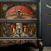 Red Spotted Mushroom Craft Folk Art Festival Tissuepapier