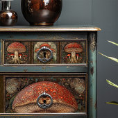 Red Spotted Mushroom Craft Folk Art Festival Tissuepapier