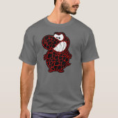 RED SPOTTED T-REX T-SHIRT (Voorkant)