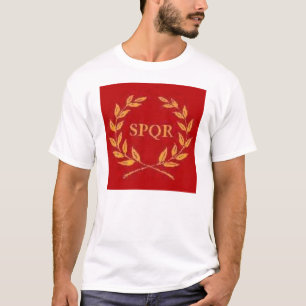RED SPQR T-SHIRT