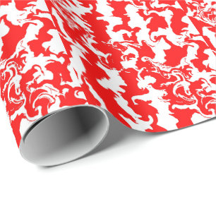 Red Spray Cadeaupapier