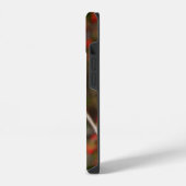 Red Spring Buds iPhone Case Hoesje (Linkerkant)