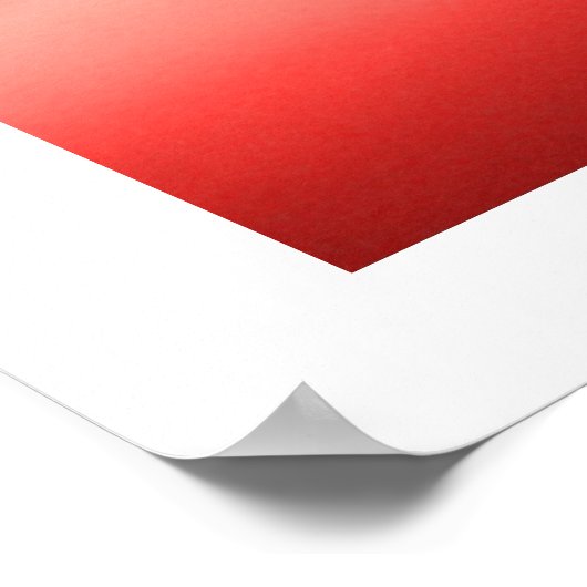 Red Spritz Poster (Hoek)