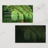 Red Spruce Sprouts Visitekaartje (Voorkant / Achterkant)