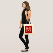 Red Square CB LF Monogrammed Tote Bag (Voorkant (model))