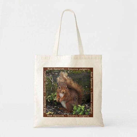 Red Squirrel Bag Tote Bag (Voorkant)