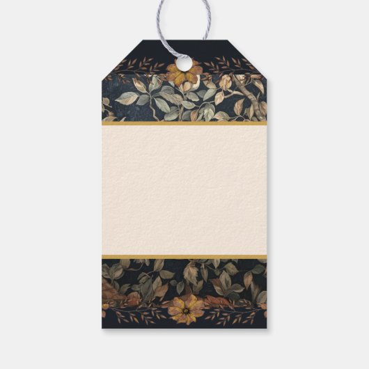 Red Squirrel beroemd gemaakt door William Morris Cadeaulabel (Achterkant)