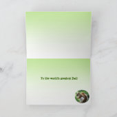 Red Squirrel Fathers Day Kaart (Binnen)
