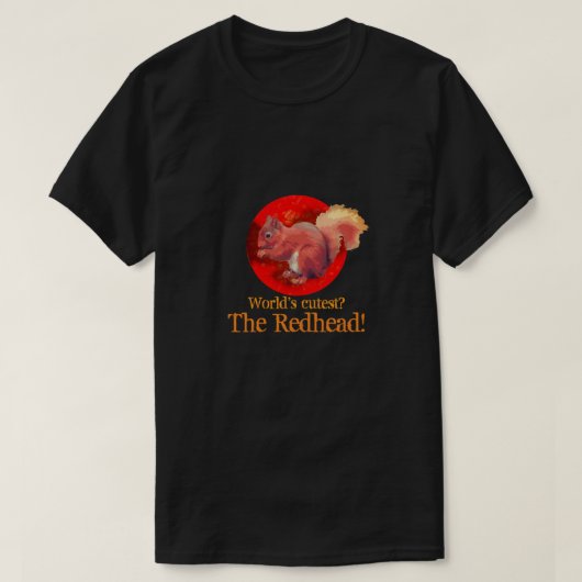 Red Squirrel T-shirt (Design voorkant)