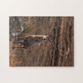 Red Stag Puzzle/Jigzaag Legpuzzel (Horizontaal)