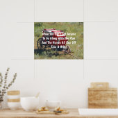 Red Stagecoach Funny Poster (Keuken)
