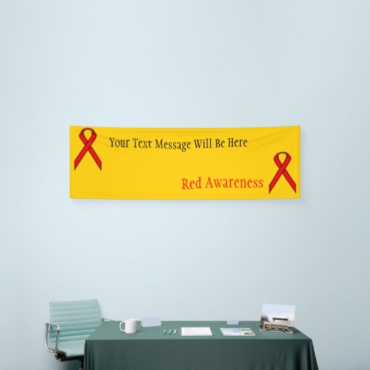 Red Standard Ribbon door Kenneth Yoncich Spandoek (Beurs)