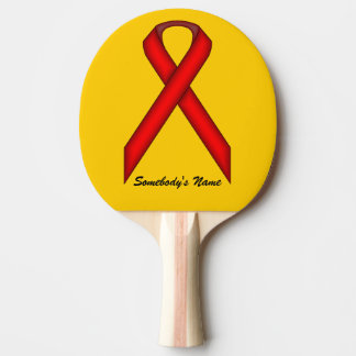 Red Standard Ribbon door Kenneth Yoncich Tafeltennisbatje