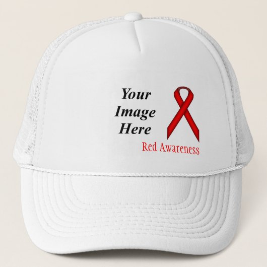 Red Standard Ribbon door Kenneth Yoncich Trucker Pet (Voorkant)
