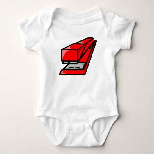Red Stapler Romper (Voorkant)