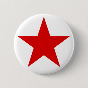 Red Star Μ Ronde Button 5,7 Cm