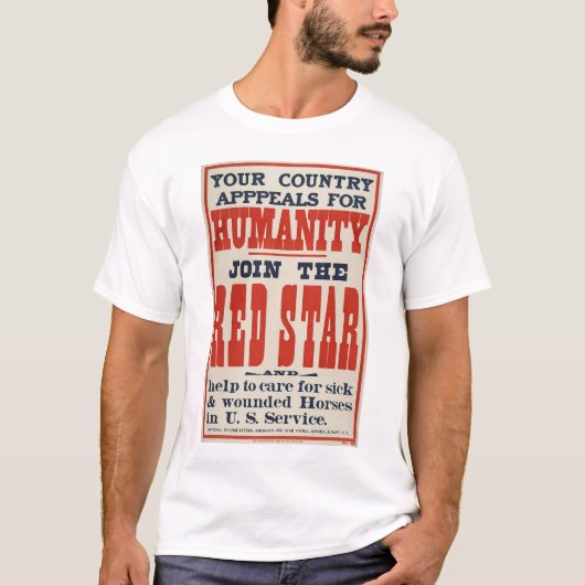 Red Star - 1918 T-shirt (Voorkant)