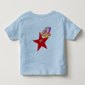 Red Star 4th Birthday Shirt (Achterkant)