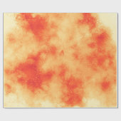 Red Star Cluster Wrapping Paper Cadeaupapier (Vlak)