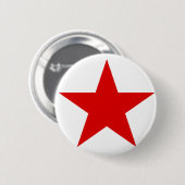 Red Star Communist Ronde Button 5,7 Cm (Voorkant /achterkant)
