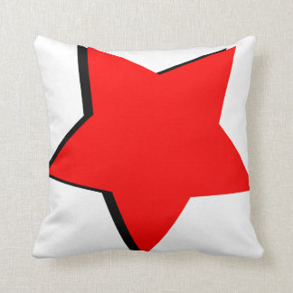 Red Star Cushion Kussen