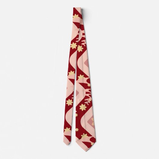 Red Star Design Stropdas (Achterkant)