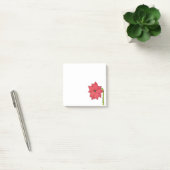 Red Star Flower Blank Post-it® Notes (Kantoor)
