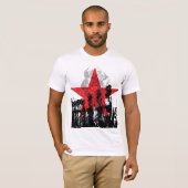 Red Star gasmasker! Ernesto Che Guevara T-shirts (Voorkant volledig)