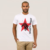 Red Star Hand Zombie Slayer (T-shirt) T-Shirts (Voorkant volledig)