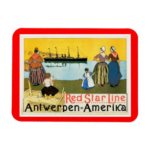 Red Star Line ~ Antwerpen-Amerika Magneet