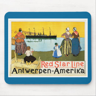 Red Star Line ~ Antwerpen-Amerika Muismat