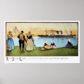 Red Star Line Antwerpen New York Boston Poster (Voorkant)