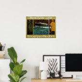 Red Star Line ~ Antwerpen=New York Poster (Thuiskantoor)