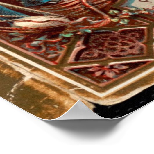 Red Star Line NYC Antwerp Steamships Advertisement Poster (Hoek)