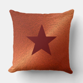 Red Star Modern Pattern Pillow Kussen
