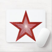 Red Star mousepad white Muismat (Met muis)