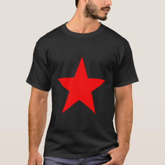 Red Star-ontwerp T-shirt