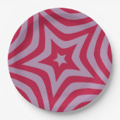 Red Star papieren Borden Bordje (Voorkant)