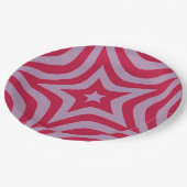 Red Star papieren Borden Papieren Bordje (Gekanteld)
