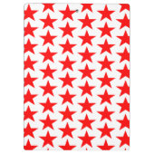 Red Star Patroon Klembord (Achterkant)