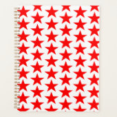 Red Star Patroon Planner (Voorkant)