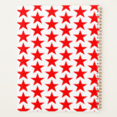 Red Star Patroon Planner (Achterkant)
