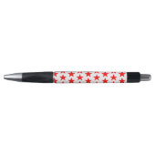 Red Star Pattern Black Pen (Voorkant)